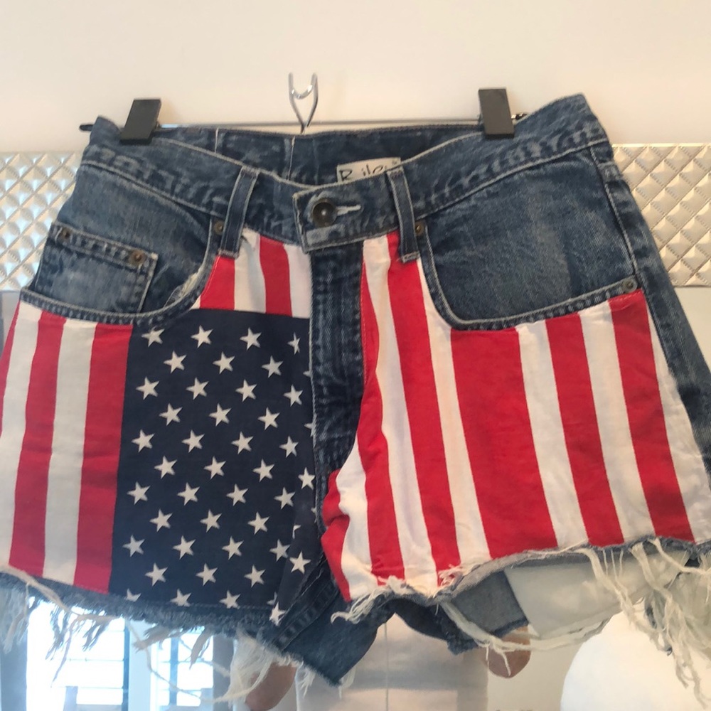 AMERICANA DENIM SHORTS